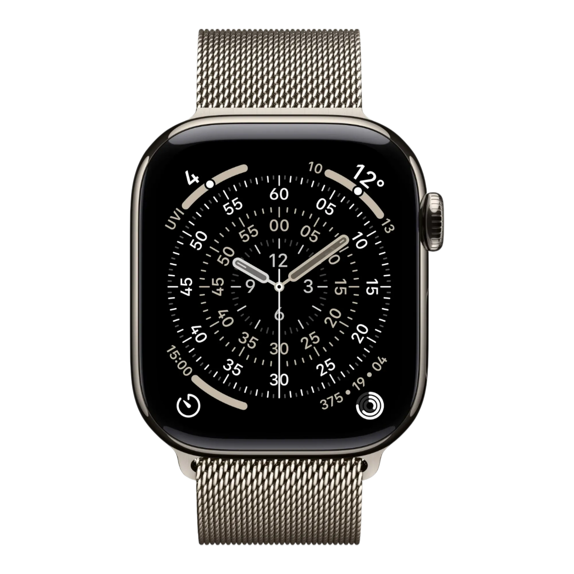 Apple Watch Series 11 GPS + Cellular, 42mm Natural Titanium Case with Natural Milanese Loop 45676e-4.myshopify.com Apple Apple Watch Series 11 GPS + Cellular, 42mm Natural Titanium Case with Natural Milanese Loop 45676e-4.myshopify.com Apple