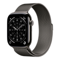 Apple Watch Series 11 GPS + Cellular, 46mm Slate Titanium Case with Slate Milanese Loop - M/L