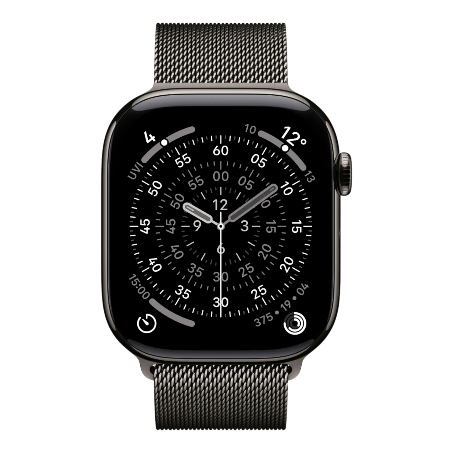 Apple Watch Series 11 GPS + Cellular, 46mm Slate Titanium Case with Slate Milanese Loop - M/L 45676e-4.myshopify.com Apple Apple Watch Series 11 GPS + Cellular, 46mm Slate Titanium Case with Slate Milanese Loop - M/L 45676e-4.myshopify.com Apple