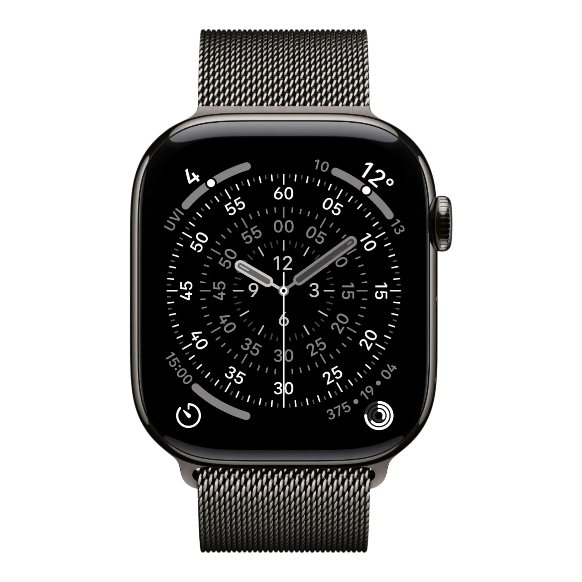 Apple Watch Series 11 GPS + Cellular, 46mm Slate Titanium Case with Slate Milanese Loop - M/L 45676e-4.myshopify.com Apple Apple Watch Series 11 GPS + Cellular, 46mm Slate Titanium Case with Slate Milanese Loop - M/L 45676e-4.myshopify.com Apple