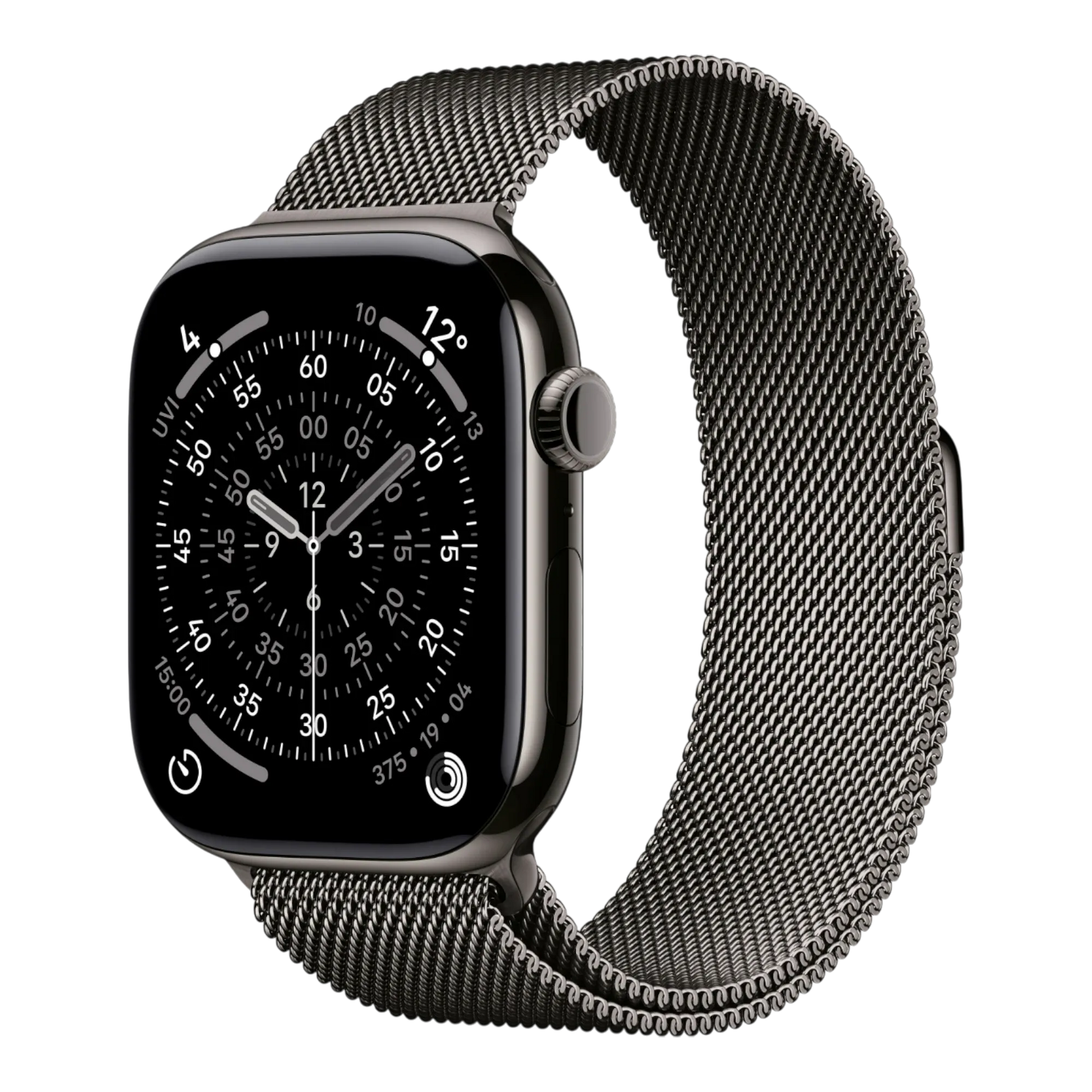 Apple Watch Series 11 GPS + Cellular, 46mm Slate Titanium Case with Slate Milanese Loop - M/L 45676e-4.myshopify.com Apple Apple Watch Series 11 GPS + Cellular, 46mm Slate Titanium Case with Slate Milanese Loop - M/L 45676e-4.myshopify.com Apple