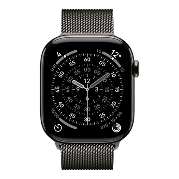 Apple Watch Series 11 GPS + Cellular, 46mm Slate Titanium Case with Slate Milanese Loop - S/M 45676e-4.myshopify.com Apple Apple Watch Series 11 GPS + Cellular, 46mm Slate Titanium Case with Slate Milanese Loop - S/M 45676e-4.myshopify.com Apple