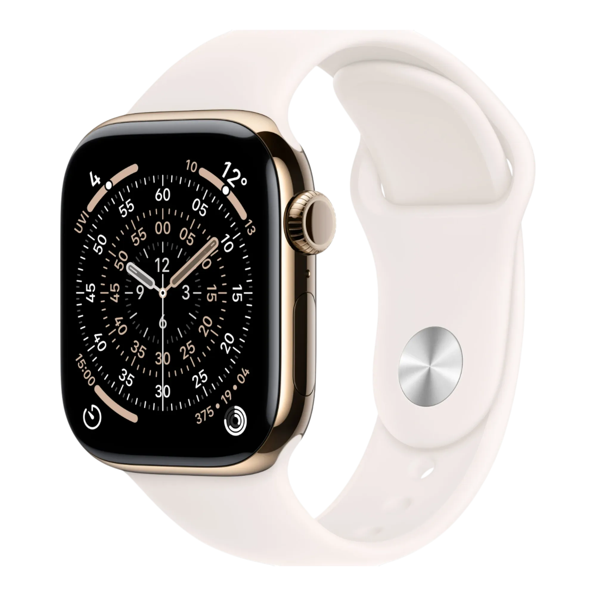 Apple Watch Series 11 GPS + Cellular, 42mm Gold Titanium Case with Light Blush Sport Band - M/L 45676e-4.myshopify.com Apple Apple Watch Series 11 GPS + Cellular, 42mm Gold Titanium Case with Light Blush Sport Band - M/L 45676e-4.myshopify.com Apple