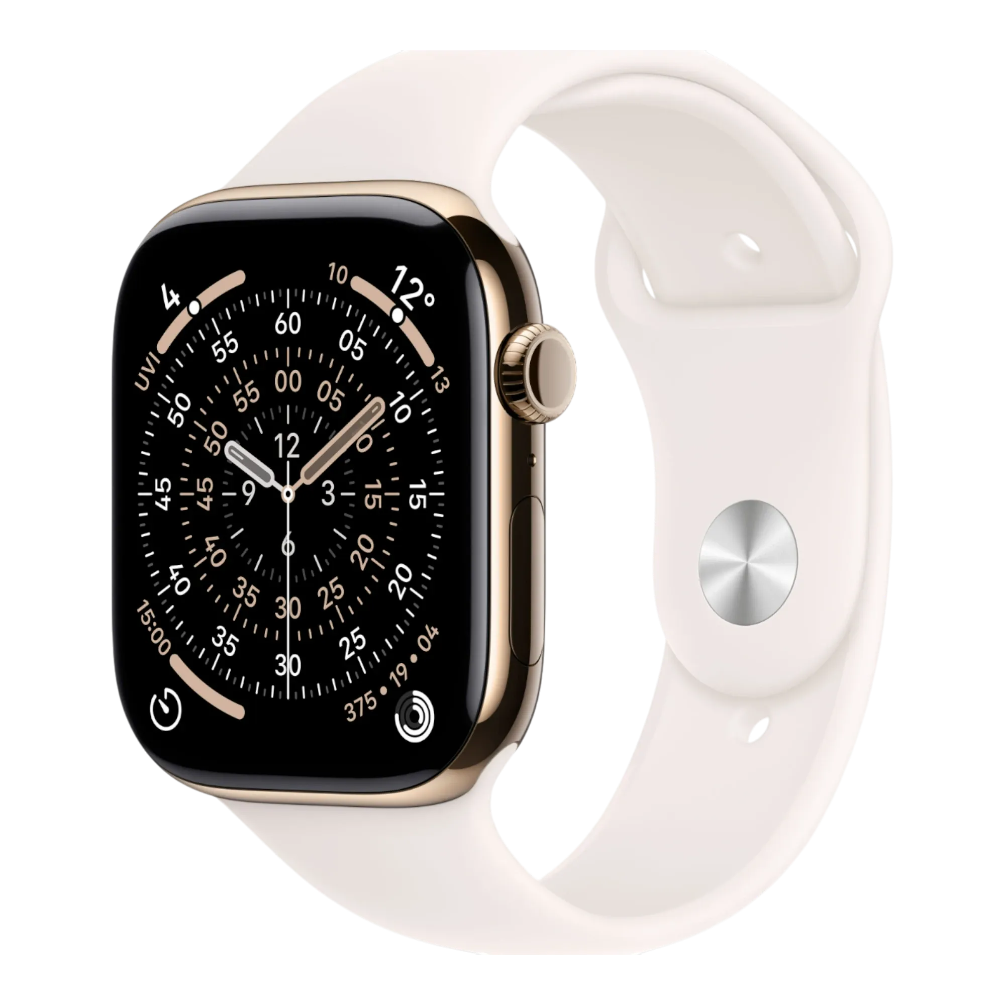 Apple Watch Series 11 GPS + Cellular, 46mm Gold Titanium Case with Light Blush Sport Band - M/L 45676e-4.myshopify.com Apple Apple Watch Series 11 GPS + Cellular, 46mm Gold Titanium Case with Light Blush Sport Band - M/L 45676e-4.myshopify.com Apple