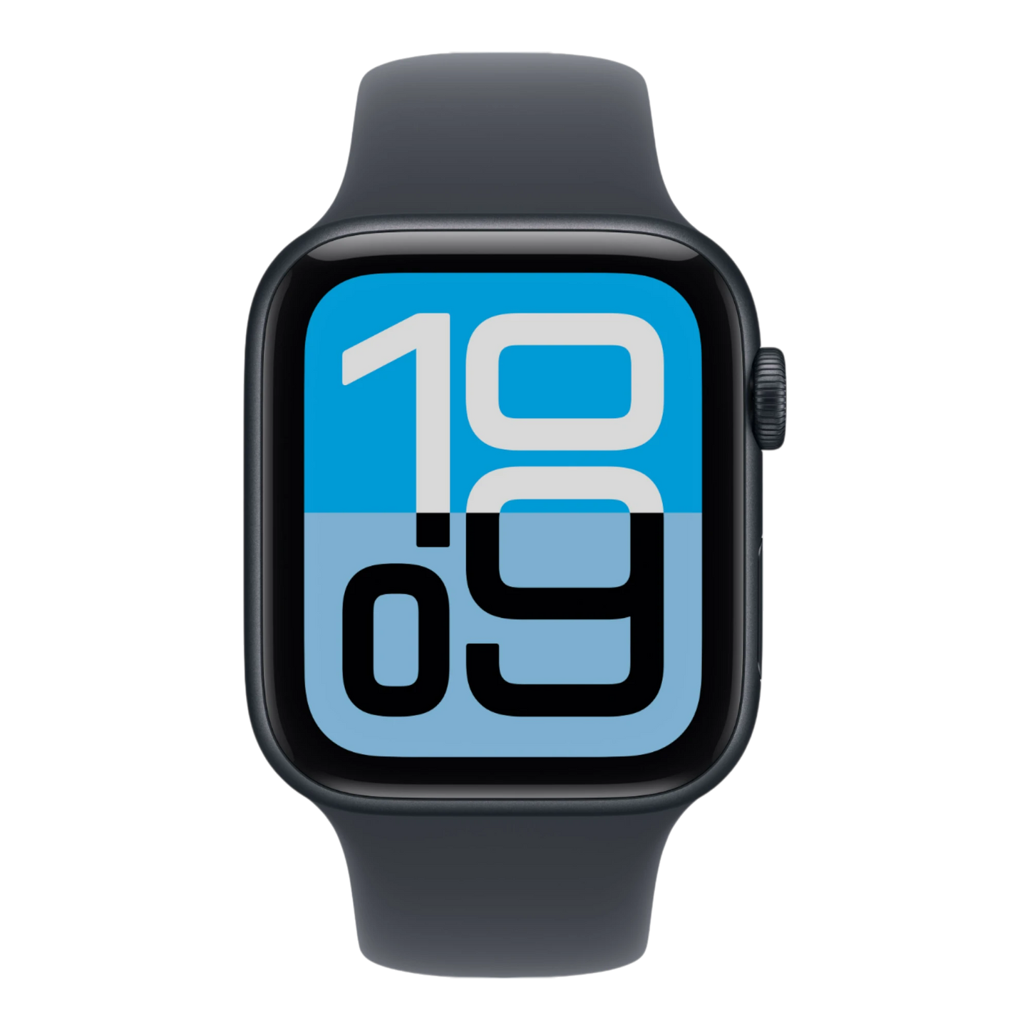 Apple Watch SE 3 GPS, 44mm Midnight Aluminum Case with Midnight Sport Band - M/L