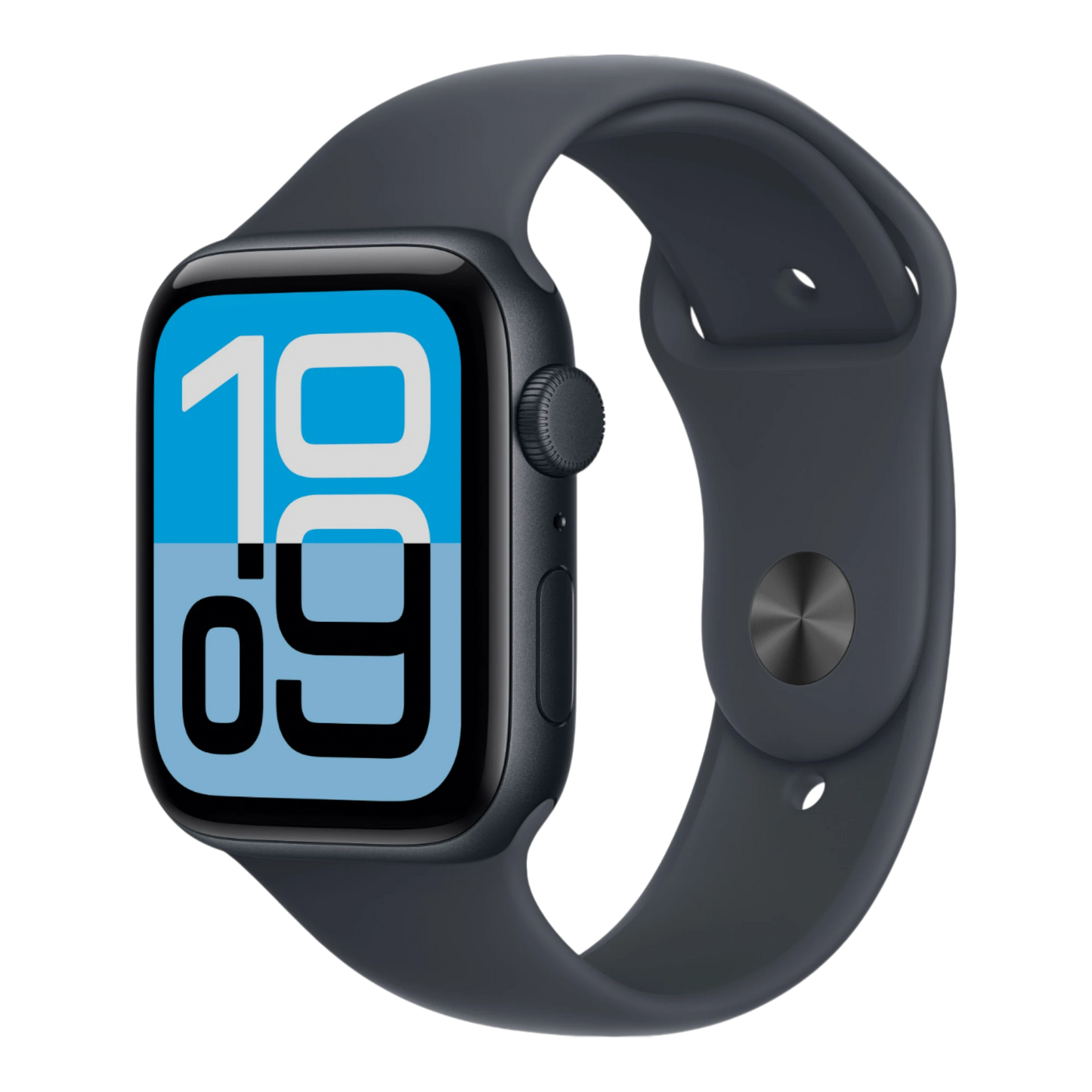 Apple Watch SE 3 GPS, 44mm Midnight Aluminum Case with Midnight Sport Band - M/L