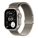 Apple Watch Ultra 3 GPS + Cellular, 49mm Natural Titanium Case with Natural Titanium Milanese Loop - Medium