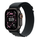 Apple Watch Ultra 3 GPS + Cellular, 49mm Black Titanium Case with Black Alpine Loop -Large
