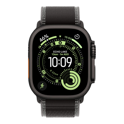 Apple Watch Ultra 3 GPS + Cellular, 49mm Black Titanium Case with Black/Charcoal Trail Loop - M/L 45676e-4.myshopify.com Apple Apple Watch Ultra 3 GPS + Cellular, 49mm Black Titanium Case with Black/Charcoal Trail Loop - M/L 45676e-4.myshopify.com Apple