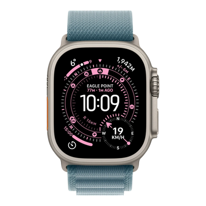 Apple Watch Ultra 3 GPS + Cellular, 49mm Titanium Case with Light Blue Alpine Loop - Medium 45676e-4.myshopify.com Apple Apple Watch Ultra 3 GPS + Cellular, 49mm Titanium Case with Light Blue Alpine Loop - Medium 45676e-4.myshopify.com Apple
